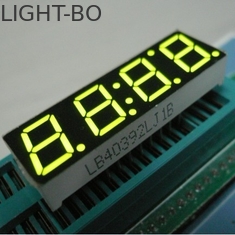 Esposizione di LED rossa di segmento della cifra 7 di giallo 4 per l'orologio 500mm del temporizzatore
